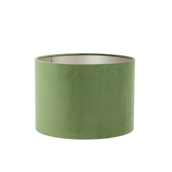 [0122220282] Shade cylinder 20-20-15 cm VELOURS dusty green