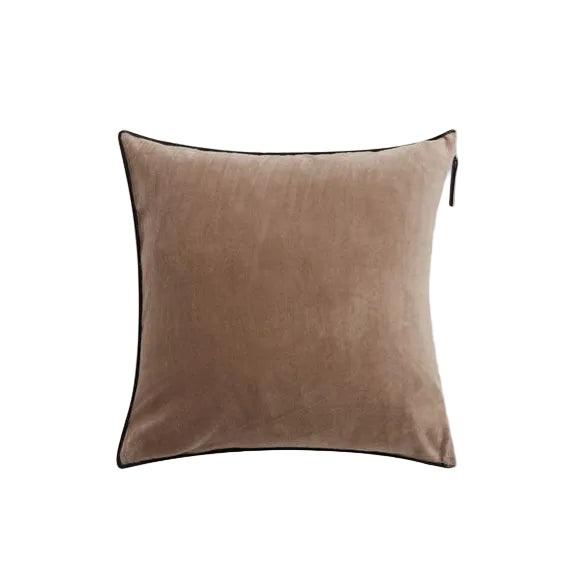[042900029] Púðaver velvet brown 50x50cm
