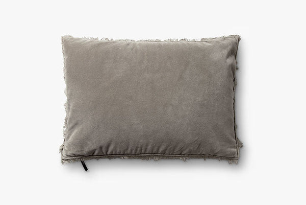 [042900006] Púðaver velvet linen stone 50x70