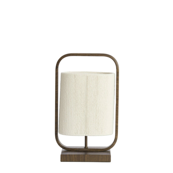 [0121899383] Lecce borðlampi brown