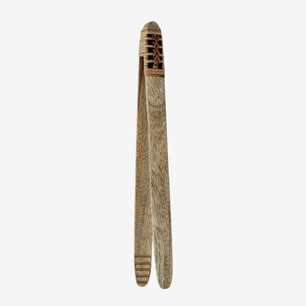 [023MSD-24-18] Wooden tong w/ bamboo