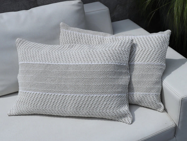 [031633009] Marmaris púðaver off white/sand 40x60