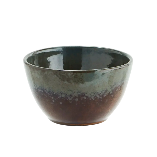 Stoneware skál blá