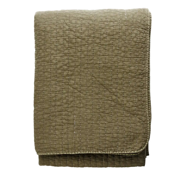 [023L19QBC044OC] Madam rúmteppi khaki 240x240