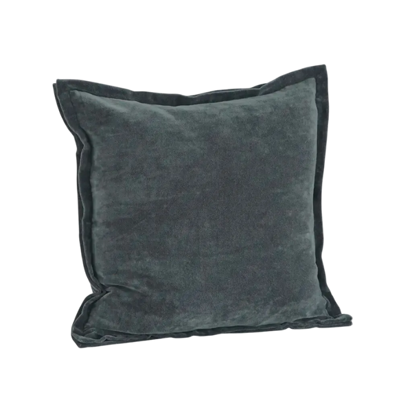[023JOCU523-F] Velvet púði dusty blue