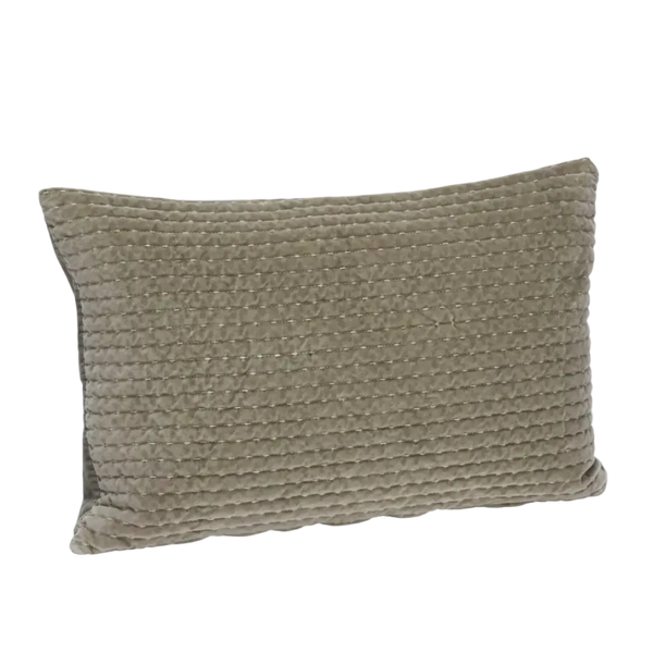 [023P19QBC045SG] Madam púði quilt light green