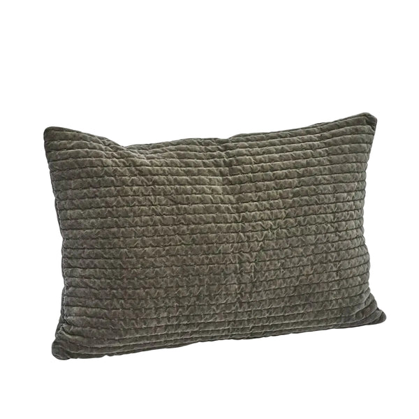 [023P19QBC045FS] Madam púði quilt dusty green