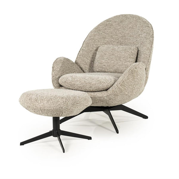 [01596453] Ryan hægindastóll taupe Zora