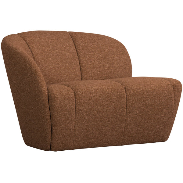 [011377469-RM] Mojo sófi vinstri bouclé rust brown melange