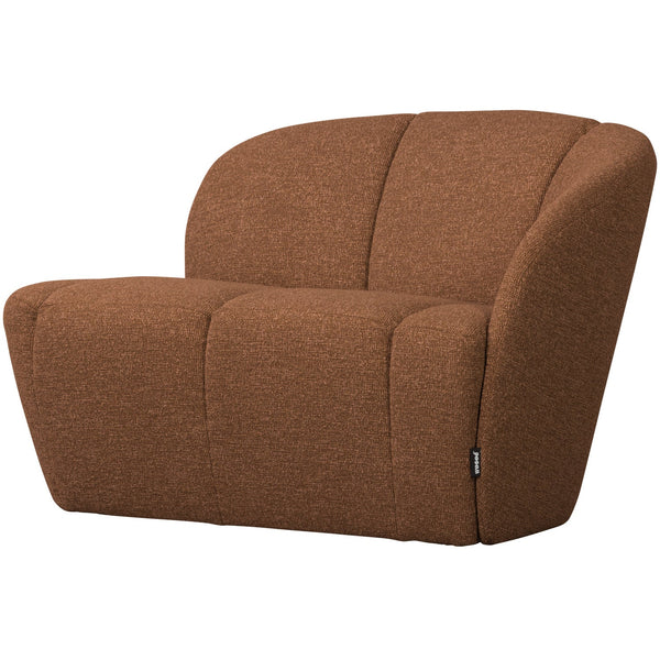 [011377518-RM] Mojo sófi hægri bouclé rust brown melange