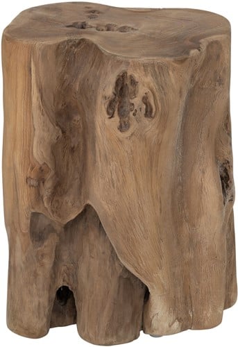 [006ML854211] Bob hliðarborð teak ±41xØ30 cm