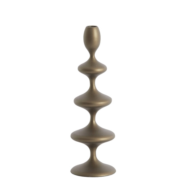 [0126084918] Vireen kertastjaki bronze 34,5cm