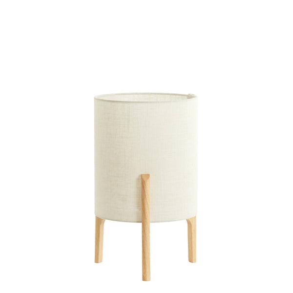 [0121894488] Litto borðlampi nat/wht Ø28x44 cm