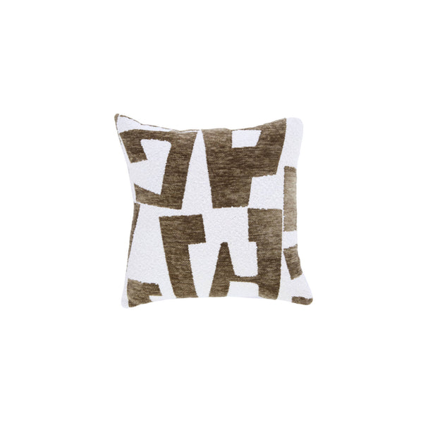 [0126886176] Metral púði 45x45 green cream