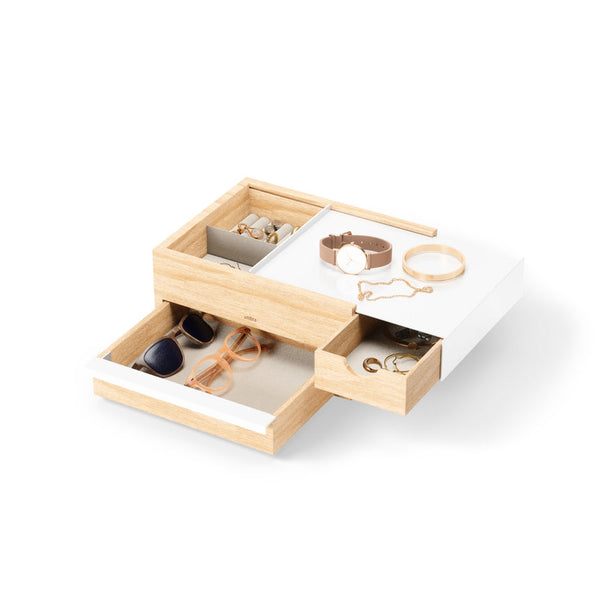 [290245-668] Stowit storage box wht/nat