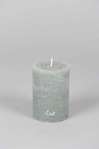 [01341015] Ø7xH10cm - rustic candle sence
