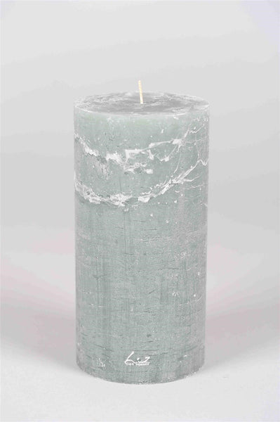 [01352515] Ø10xH20cm - rustic candle sence