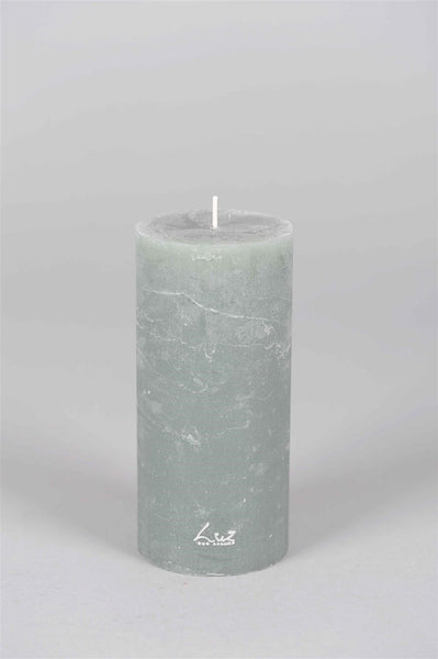 [01341515] Ø7xH15cm - rustic candle sence