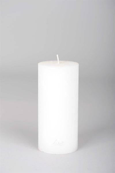 [01341510] Ø7xH15cm - rustic candle
