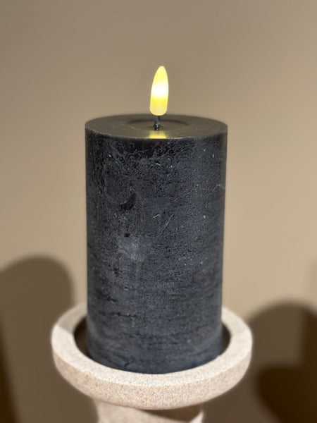 [0128802012] Lumaire LED kerti black