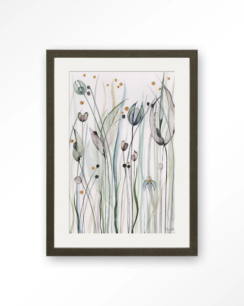 [01824047] Dreamy landscape 30x40cm brown