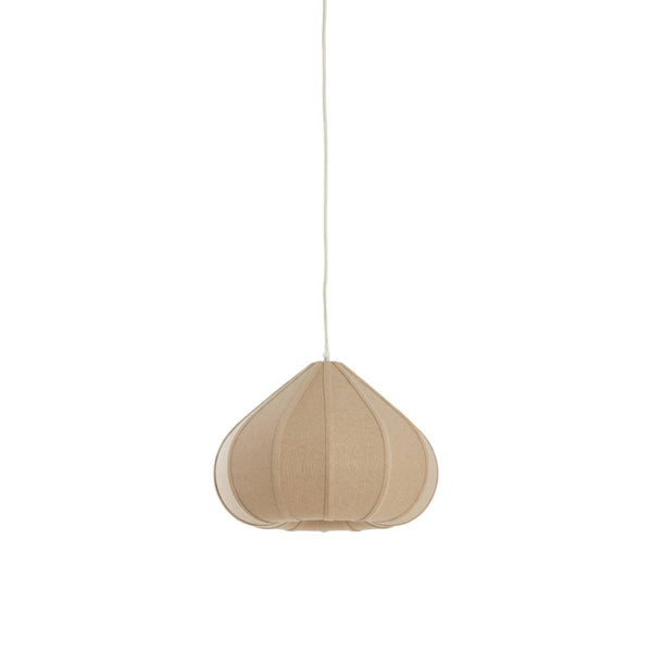 [0122987482] Zubeda loftljós natural Ø40x28,5 cm