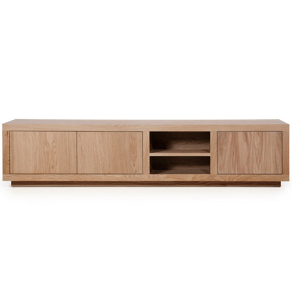 [01596270] Helsinki tv cabinet 200cm lightbrown