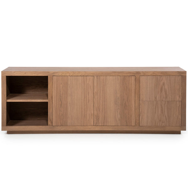 [01596271] Helsinki skenkur 200cm lightbrown