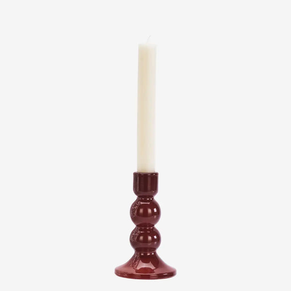 [023J4123101R] Madam kertastjaki maroon 14,5cm