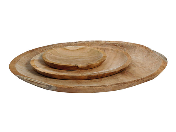 [026738219] H-Schale Teak 50cm