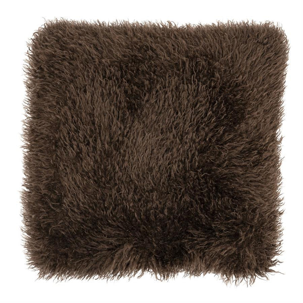 [016250236] Doodly púði 50x50 dark brown