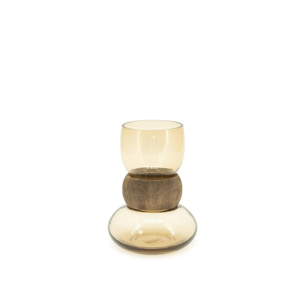 Verra vasi brown small