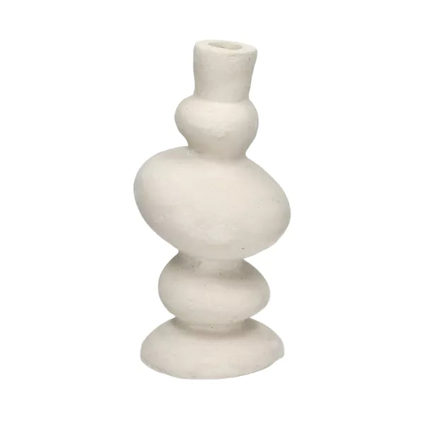 [02241312-OWH-15] Apilar kertastjaki off white 29cm