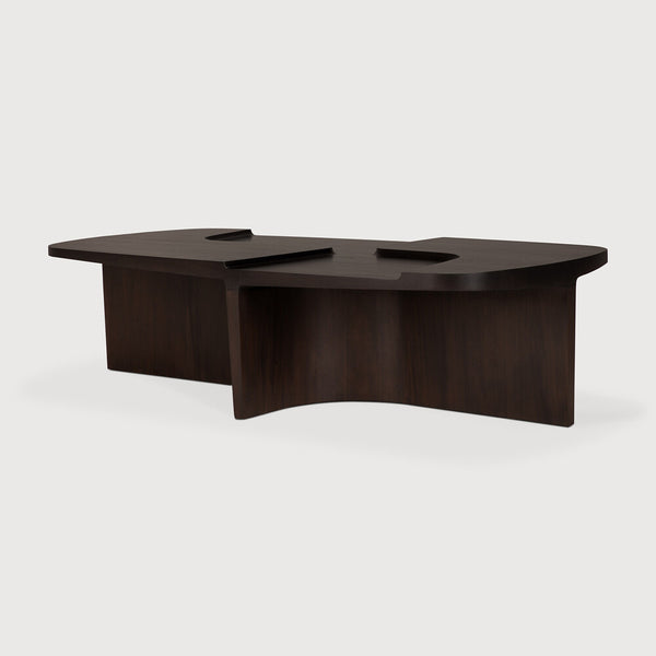 [3535161] Brutalist sófaborð mahogany rose brown