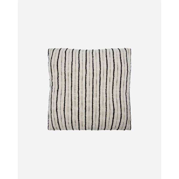 [28200000148] Lines púði hvítur/svörtu röndum 50cm