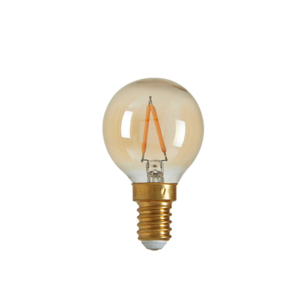 LED spherical Ø4x7 cm amber