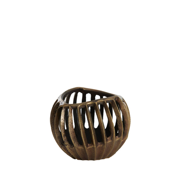 [0127779018] Chalco kertastjaki bronze 12cm