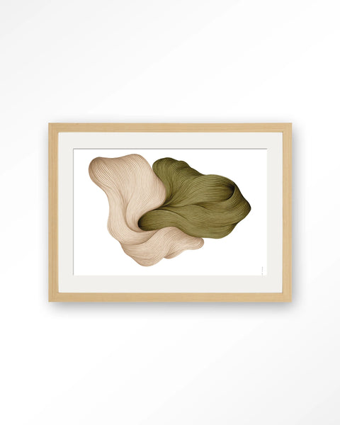 [018250743] Dwg-k veggmynd 50x70cm nat
