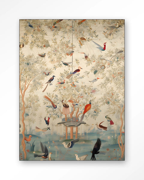 [01824129] Oriental day veggmynd 110x145cm