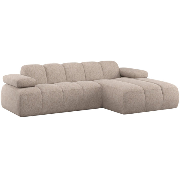 [011377465-WD] Mojo sófi h/ tunga dark sand