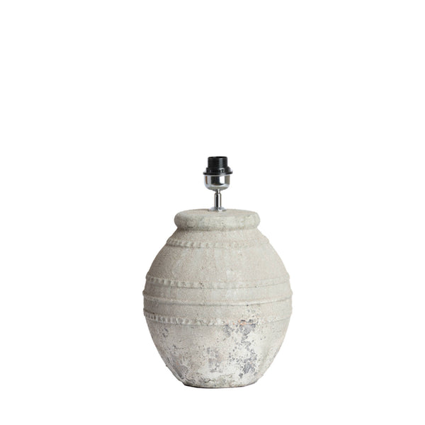[0121743227] Ventura lampafótur grey Ø28,5x42,5 cm