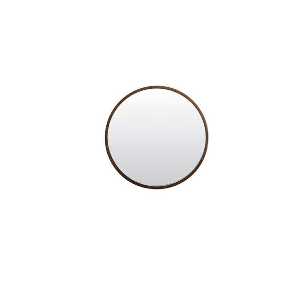 [0127318984] Mamali spegill Ø41 cm brown