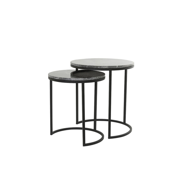 [0126768561] Alfio hliðarborð marble black