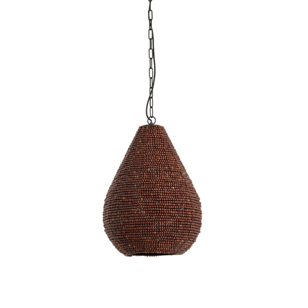 [0122983484] Kabinda loftljós Ø31x39 cm dark brown