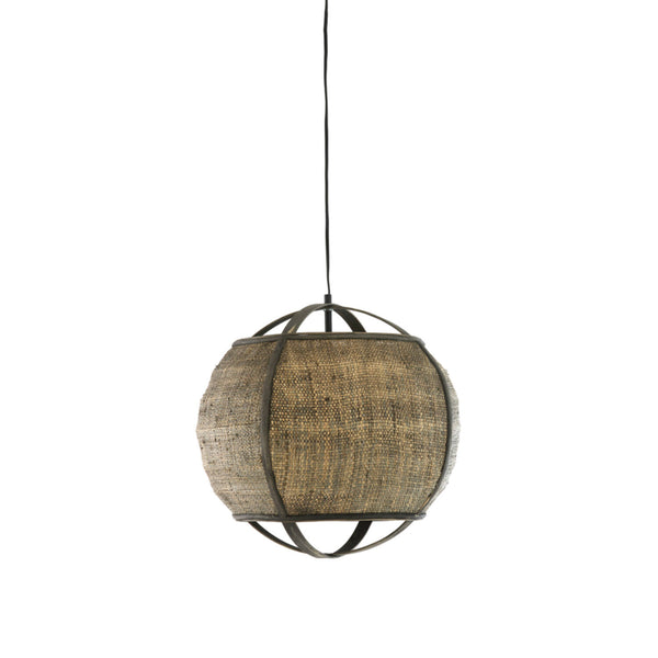 [0122997383] Bozona loftljós brown Ø41x39 cm