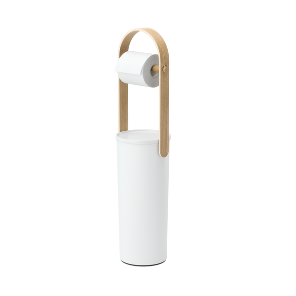 [1022314668] Bellwood klósettrúllustandur wht/nat