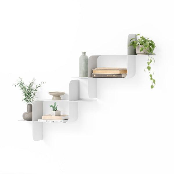 [1022611660] Montage hillur metal white 2stk