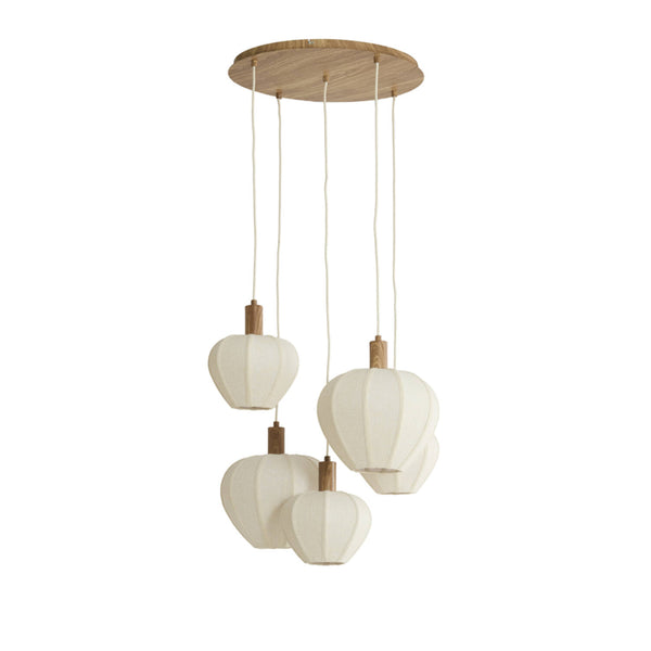 [0122997143] Huxi loftljós 5L natural cream