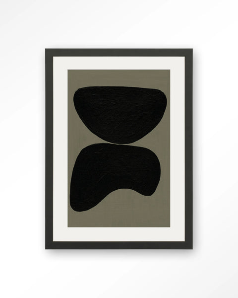 [01823092] Rock balance veggmynd 30x40cm