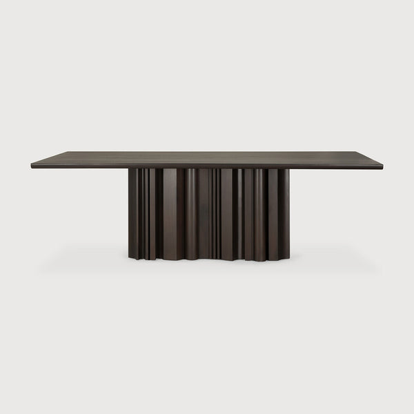 [3535155] Sequence borðstofuborð mahogany dark brown